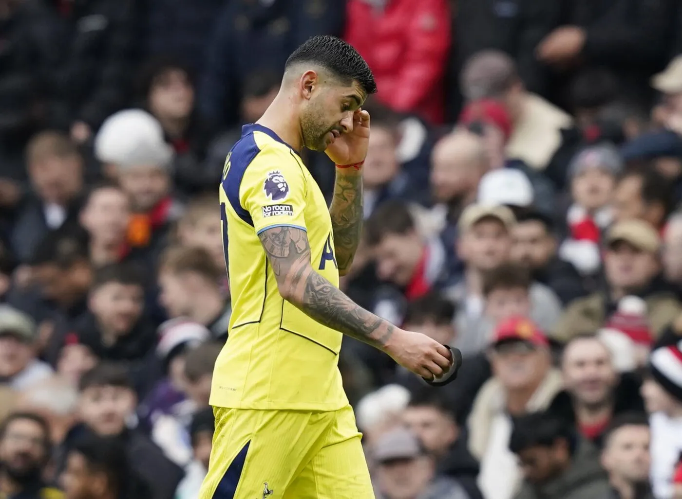 Cristian Romero absent pour Tottenham