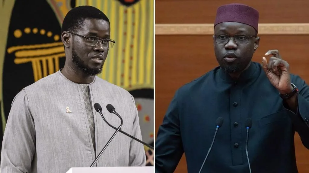 Le président Bassirou Diomaye Faye lors de son allocution