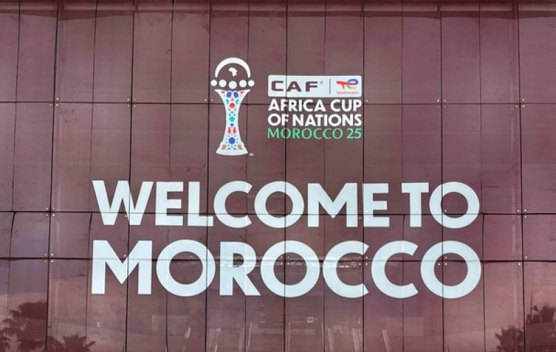 Match de football intense entre le Sénégal et le Maroc lors de la CAN 2025