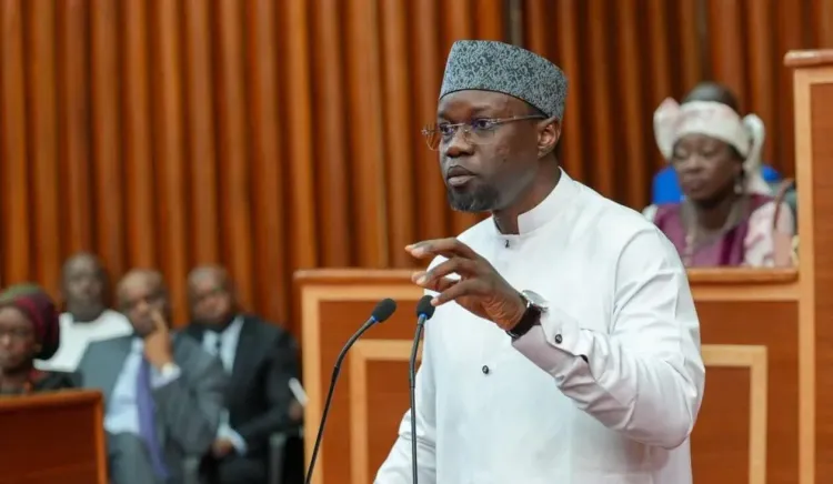Ousmane Sonko, nouveau président de l’Assemblée nationale du Sénégal