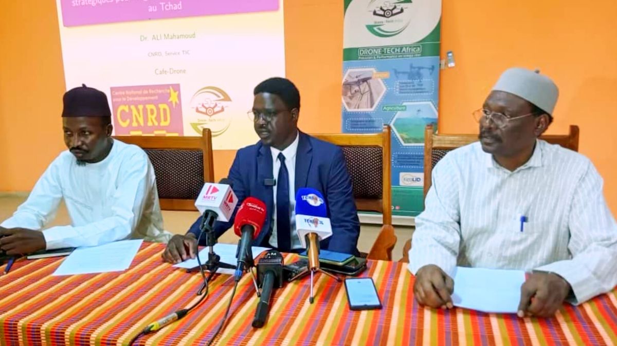 Le Tchad s&rsquo;envole avec la première édition du Café Drone