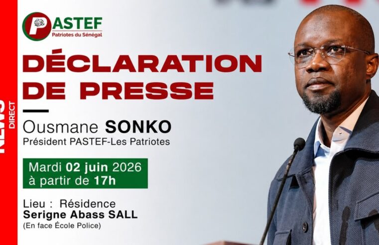 Sonko s’exprime après la nomination du nouveau gouvernement sénégalais