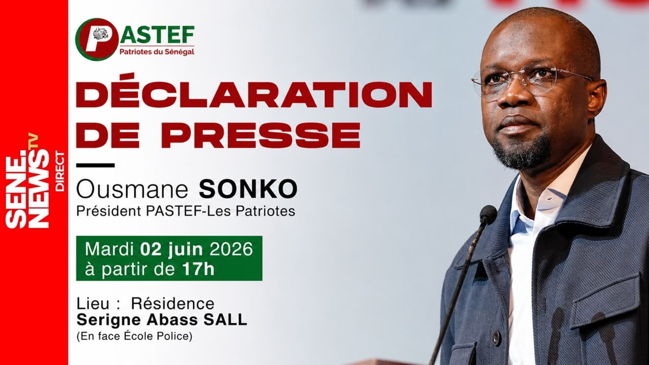 Sonko s’exprime après la nomination du nouveau gouvernement sénégalais