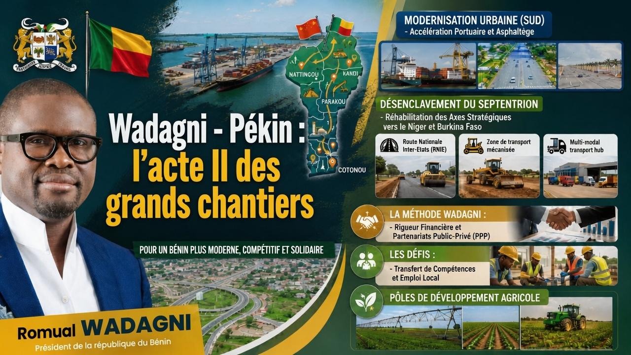 Romuald Wadagni et l&rsquo;alliance sino-béninoise : l&rsquo;essor des grands projets structurants