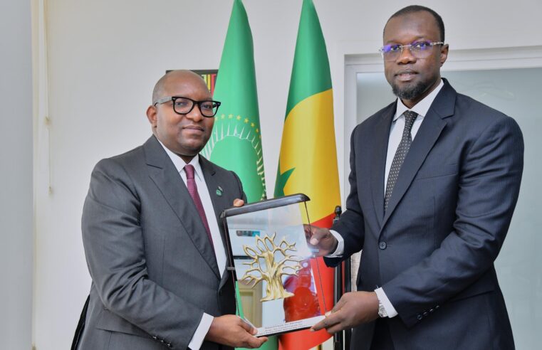 Réforme de l&rsquo;union parlementaire africaine : ousmane sonko et jean-michel sama lukonde en discussion