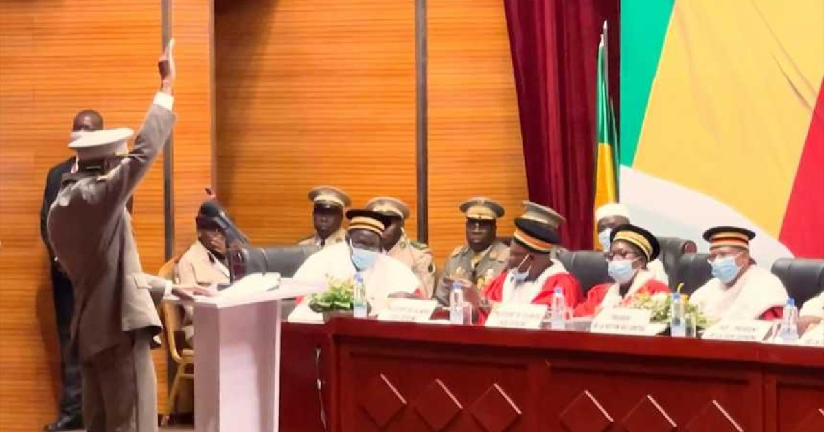 Investiture d&rsquo;Assimi Goïta : le colonel prend officiellement les rênes du Mali