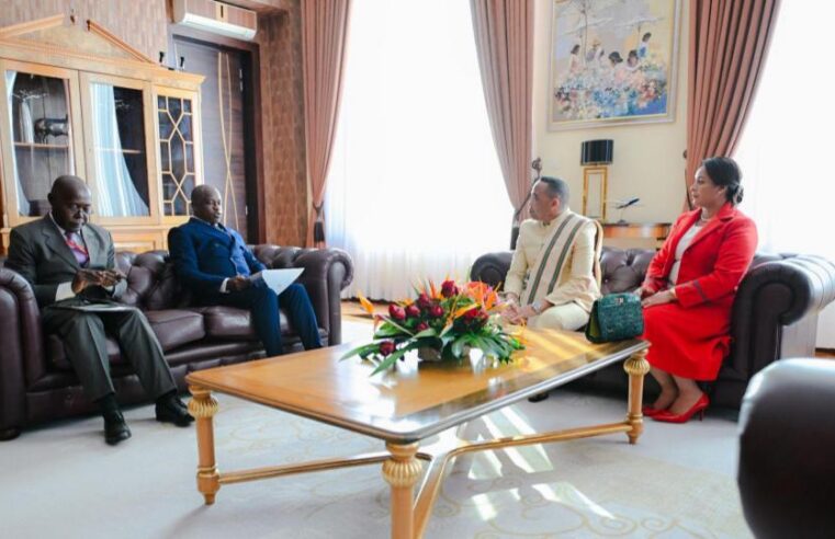 Madagascar : Hermann Immongault  porteur d&rsquo;un message du président Oligui Nguema à son homologue