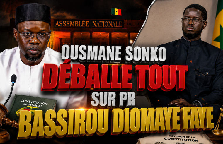 Ousmane Sonko déballe sur Diomaye: « S’il y’a tripatouillage, cela vient du président de la République ! La constitution ne lui appartient pas »