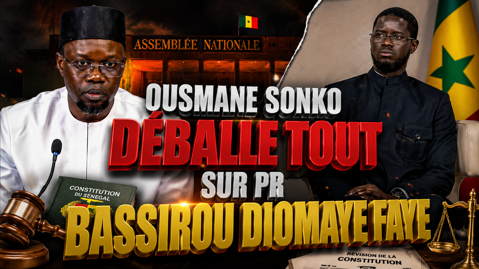 Ousmane Sonko déballe sur Diomaye: « S’il y’a tripatouillage, cela vient du président de la République ! La constitution ne lui appartient pas »