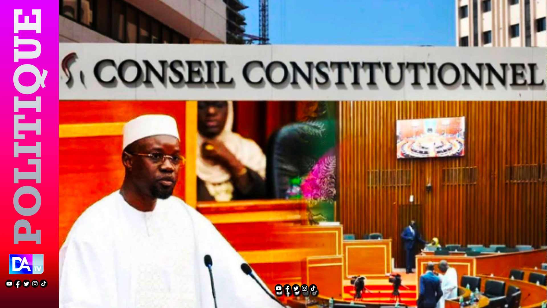 Le Conseil Constitutionnel se déclare incompétent sur le statut de Ousmane Sonko : le FDR dénonce une « forfaiture »