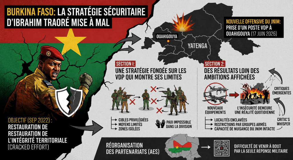 Ouahigouya sous pression : le JNIM porte un coup à la stratégie sécuritaire burkinabè