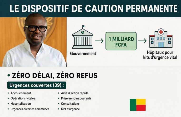 Bénin : une enveloppe d&rsquo;un milliard pour sauver des vies en urgence médicale