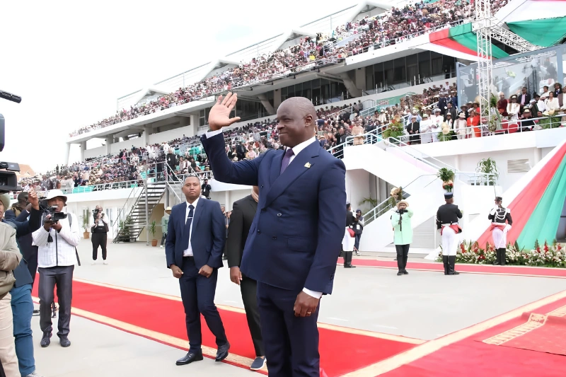 Indépendance de Madagascar : le VPG représente Oligui Nguema