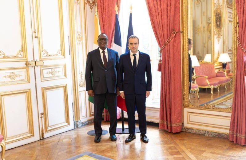 Rencontre au sommet entre Téné Birahima Ouattara et Sébastien Lecornu pour renforcer le partenariat stratégique