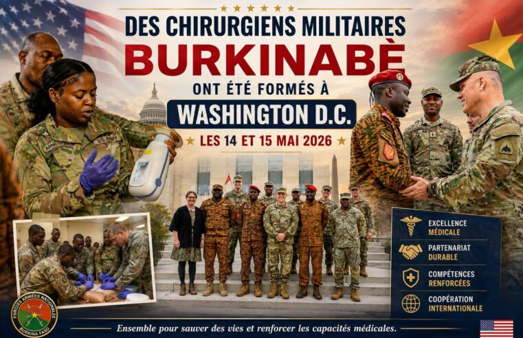 Coopération militaire : le Burkina Faso mise sur les États-Unis pour former ses médecins malgré le discours anti-occidental