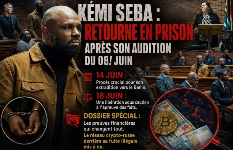 Justice sud-africaine : le casse-tête des cryptomonnaies russes et l&rsquo;avenir de Kemi Seba
