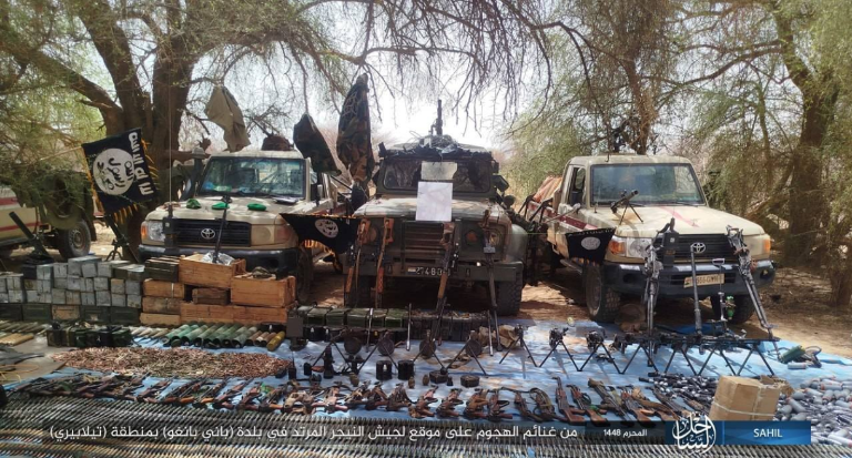 Niger : Au moins 80 morts, 38 véhicules détruits et 30 capturés dans une double attaque de l&rsquo;EI Sahel à Inates et Banibangou
