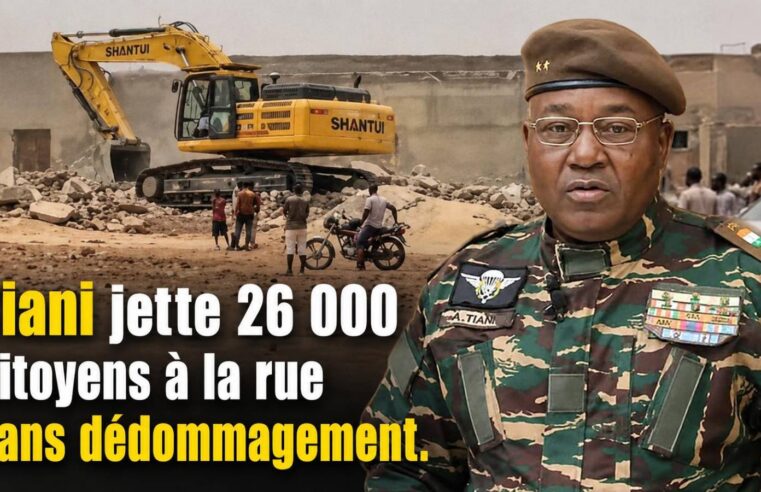 L&rsquo;opération de déguerpissement à Niamey : une crise humanitaire en devenir