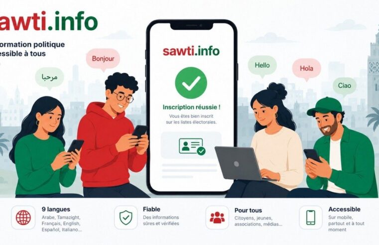 La plateforme Sawti révolutionne l&rsquo;accès à l&rsquo;information politique au Maroc