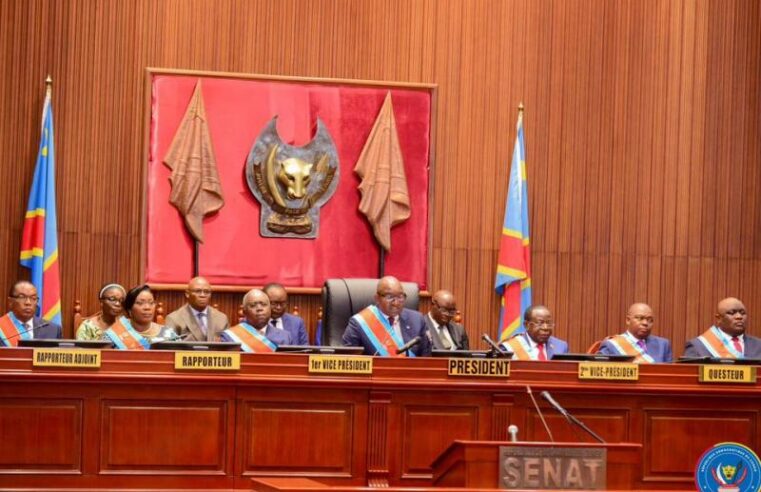 Le Sénat de RDC examine la loi sur le référendum en seconde lecture
