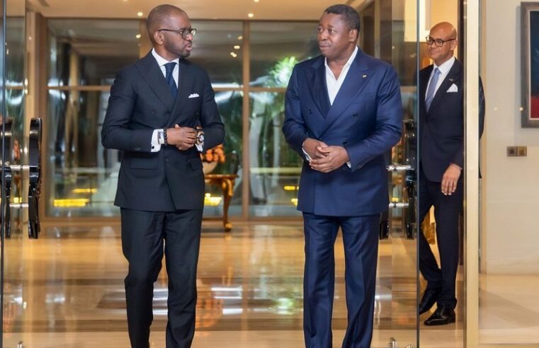 Rencontre historique à Lomé entre Faure Gnassingbé et le président d’Ecobank
