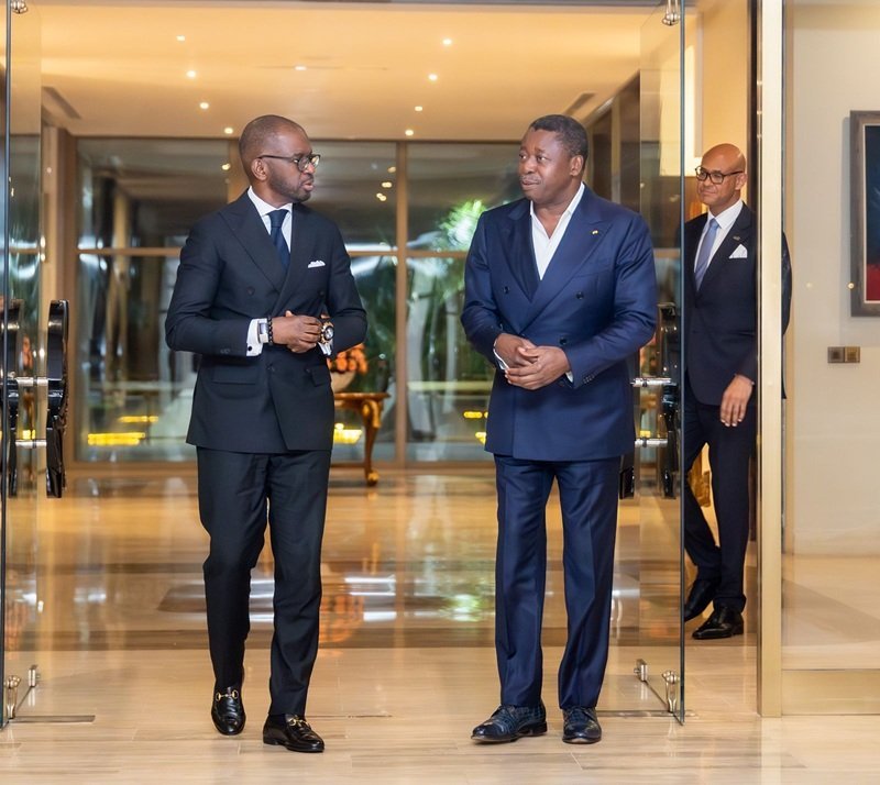 Rencontre historique à Lomé entre Faure Gnassingbé et le président d’Ecobank