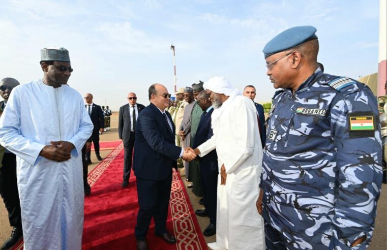 Inauguration d’une centrale électrique à Niamey : le premier ministre arrive à gorou banda