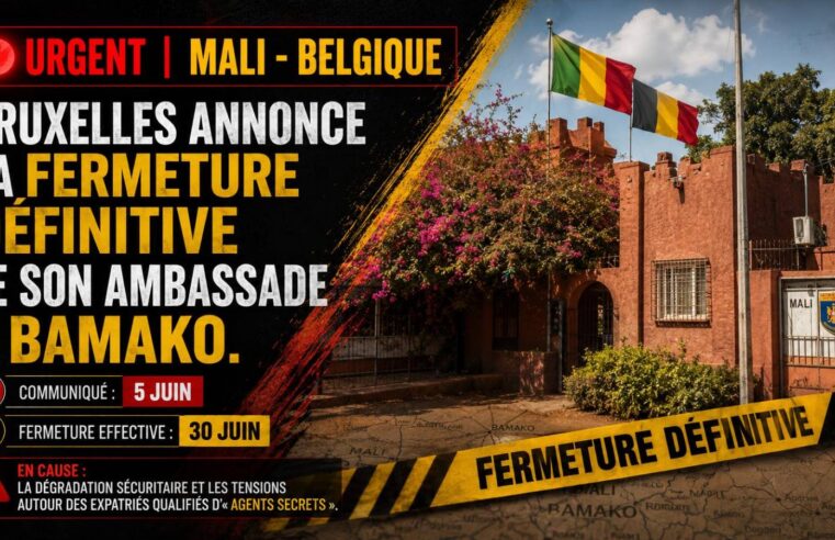 Belgique Mali : la fin d&rsquo;une ère diplomatique à Bamako
