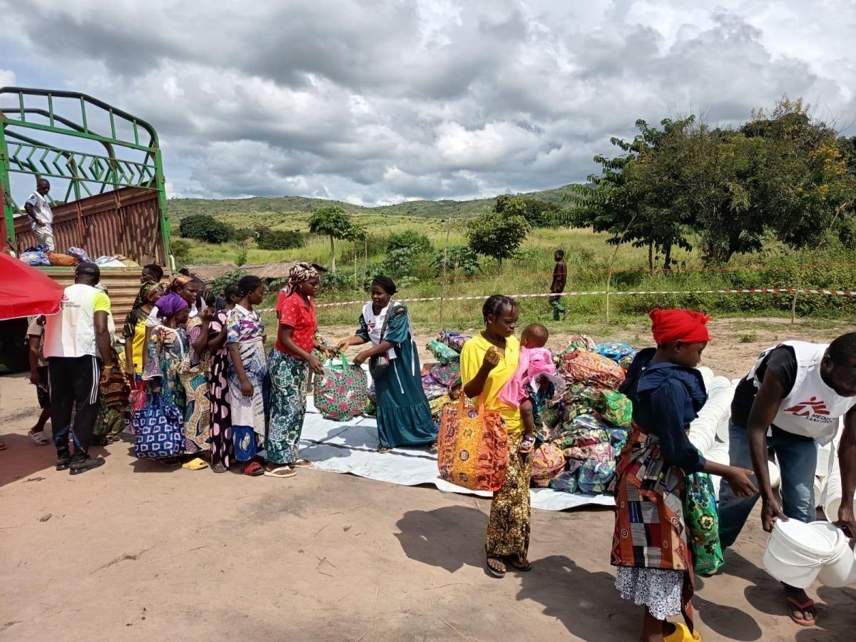 Sud-Kivu : MSF intensifie son aide face à l&rsquo;urgence des déplacés en RDC