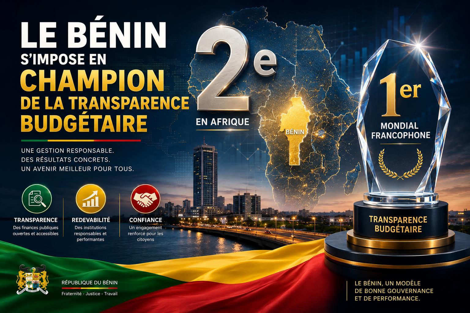 Bénin : un modèle de transparence budgétaire qui inspire l&rsquo;afrique et le monde francophone