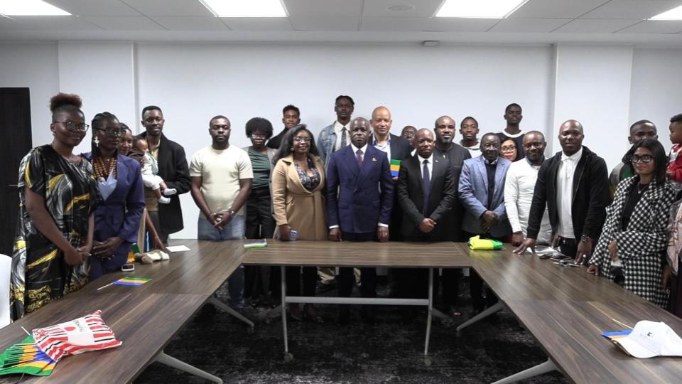 Madagascar : Hermann Immongault à l’écoute de la diaspora gabonaise à Antananarivo