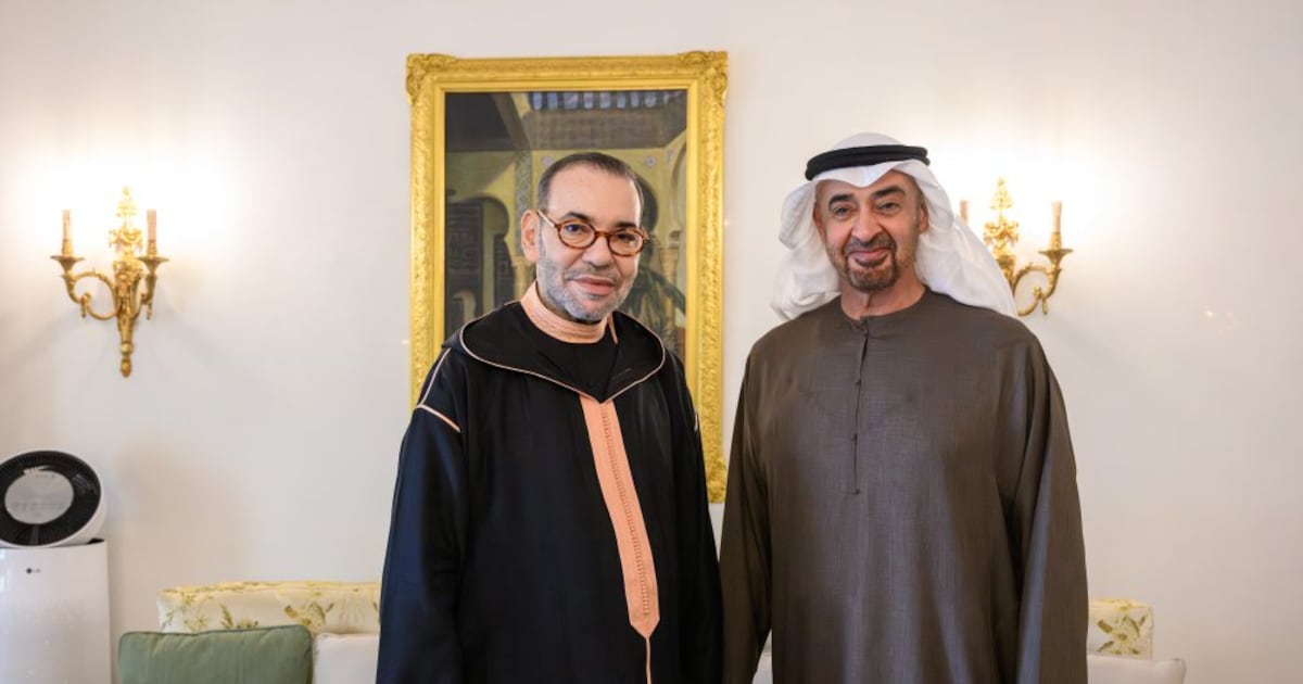 Le roi Mohammed VI reçoit le président des Émirats arabes unis à Rabat pour une rencontre diplomatique clé