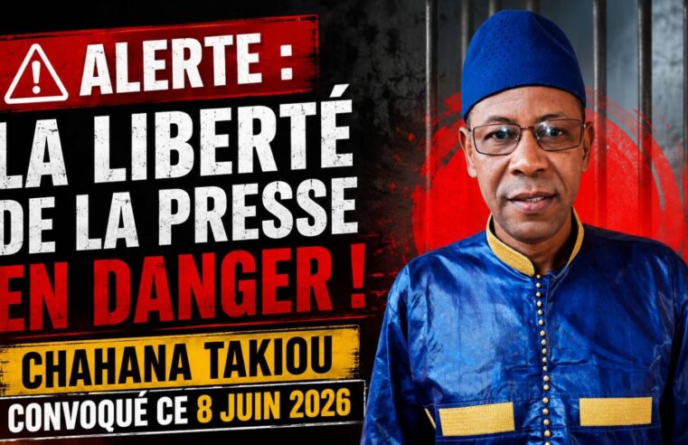 Mali : le journaliste Chahana Takiou face à la justice sous pression militaire