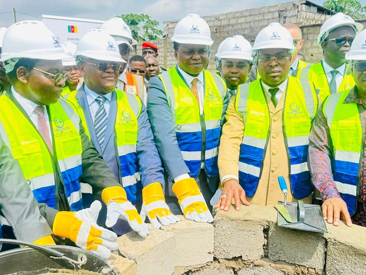 Yaoundé : les travaux de reconfiguration du réseau d&rsquo;alimentation en eau potable lancés