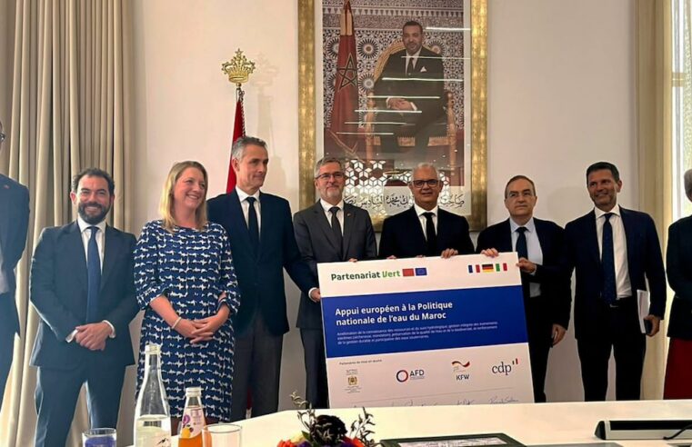 Mobilisation européenne massive pour sécuriser l&rsquo;eau au Maroc
