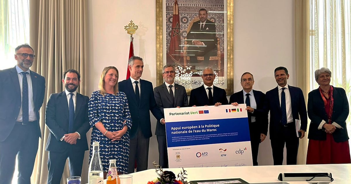 Mobilisation européenne massive pour sécuriser l&rsquo;eau au Maroc