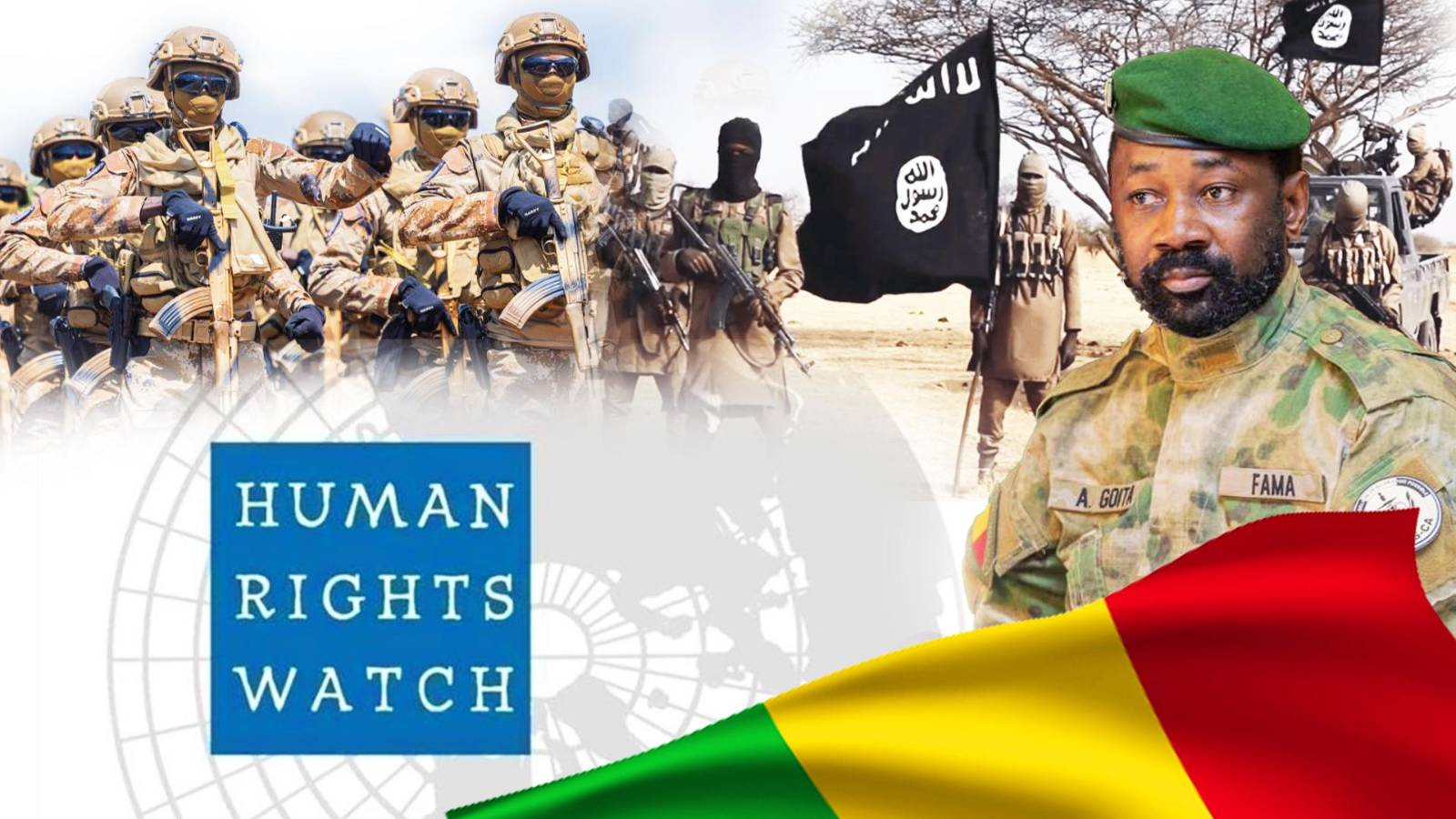 Mali : Les FAMa et Africa Corps accusés de graves exactions aux côtés des jihadistes, alerte HRW