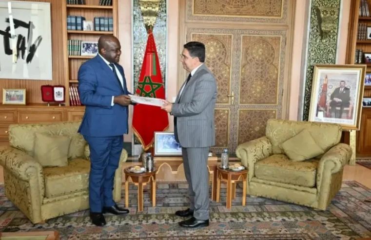 Bourita reçoit un émissaire de la RDC, porteur d&rsquo;un message adressé à S.M. le Roi par le Président Félix