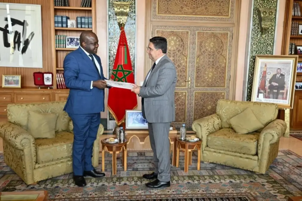 Bourita reçoit un émissaire de la RDC, porteur d&rsquo;un message adressé à S.M. le Roi par le Président Félix