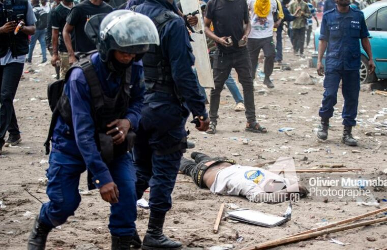 La CENCO alerte sur la répression des manifestations en RDC et pointe du doigt police et force du progrès