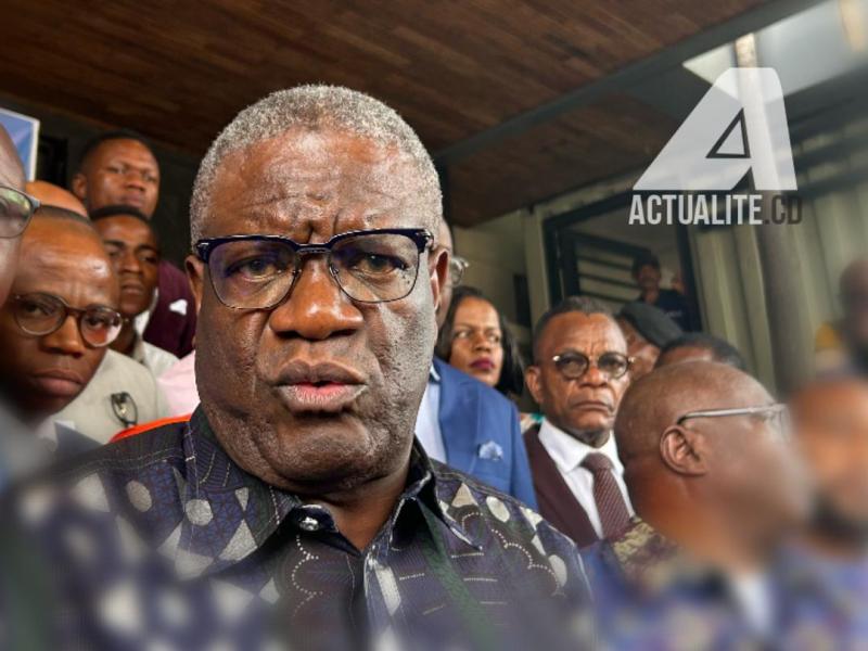 RDC–Rwanda : Denis Mukwege salue la saisine de la CIJ et exhorte la CPI à établir les responsabilités pénales individuelles