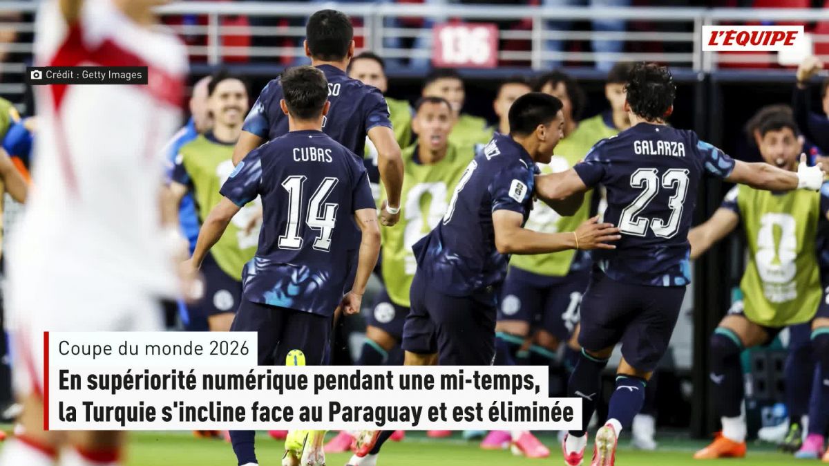 La Turquie éliminée de la Coupe du monde 2026 après son revers face au Paraguay