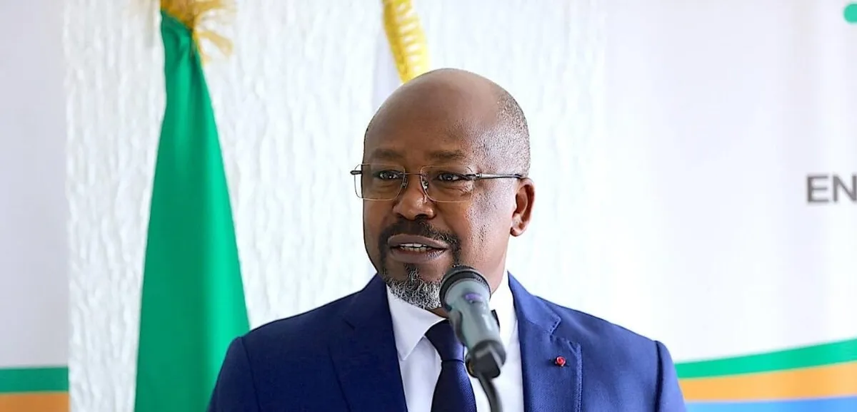 Photo de l'opposant gabonais Alain-Claude Bilie-By-Nze