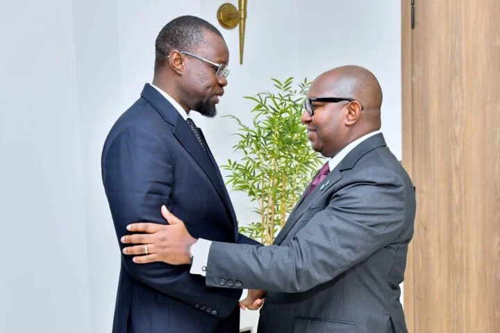 Rencontre entre Ousmane Sonko et le président du Comité exécutif de l’UPA à l’Assemblée nationale du Sénégal