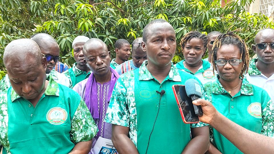 Ousmane Bolly, président de l'Union des gérants de dépôts pharmaceutiques publics du Burkina Faso