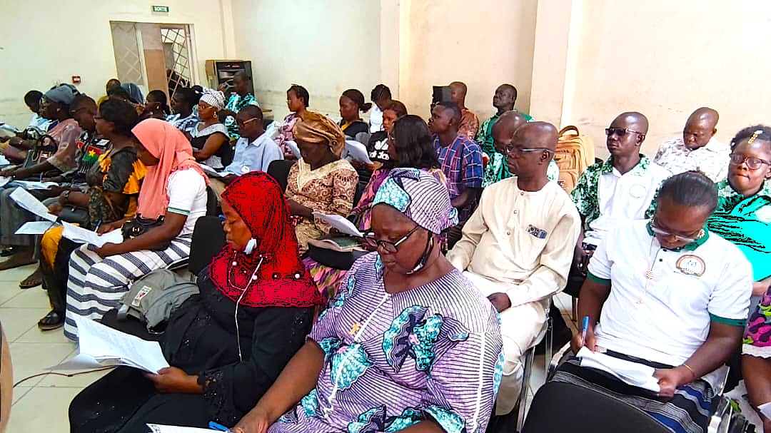 Membres de l'Union des gérants de dépôts pharmaceutiques publics du Burkina Faso
