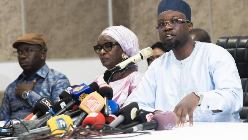 Ousmane Sonko, président du Pastef et ancien Premier ministre du Sénégal, le 2 juin 2026 à Dakar.