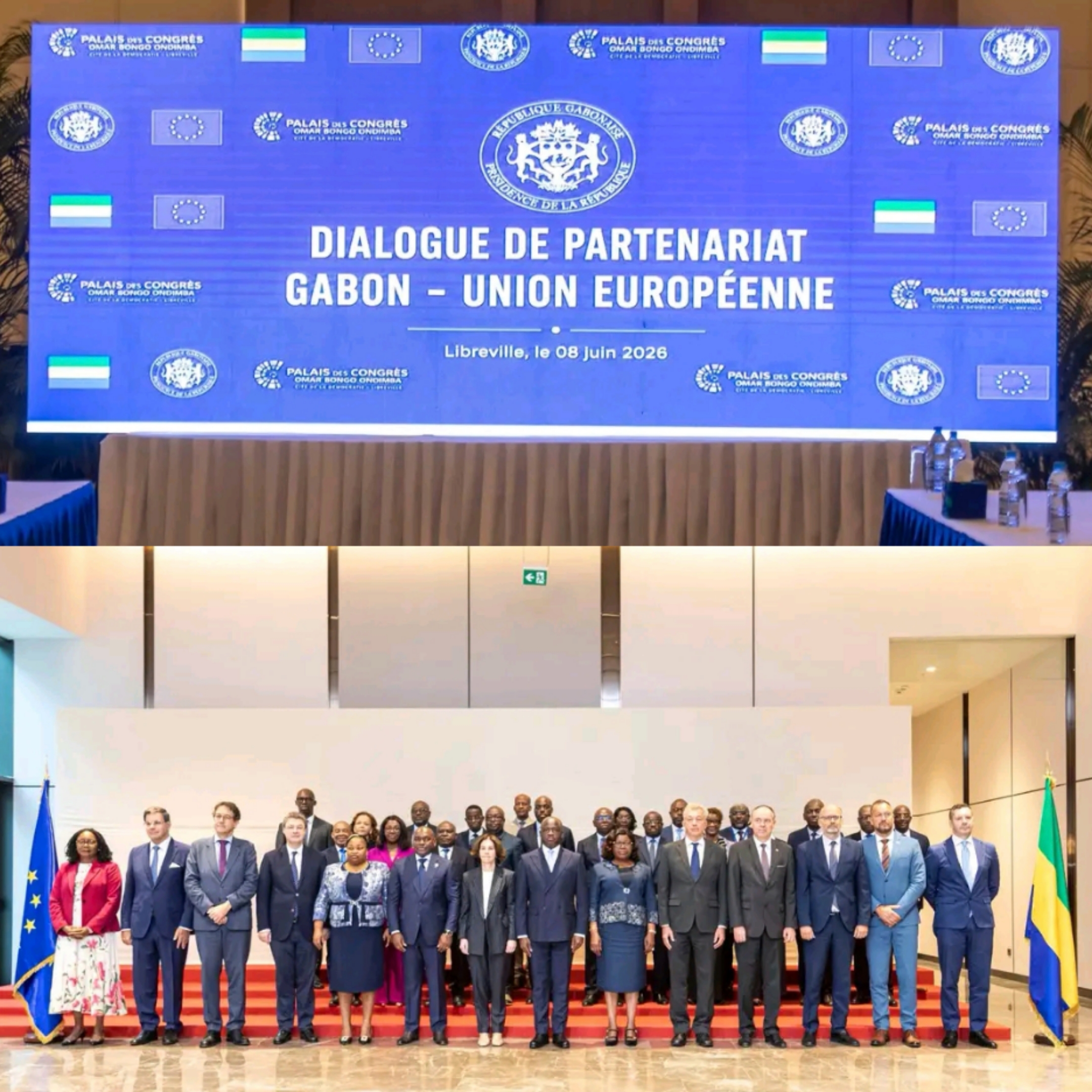 Réunion de dialogue entre le Gabon et l'Union européenne à Libreville