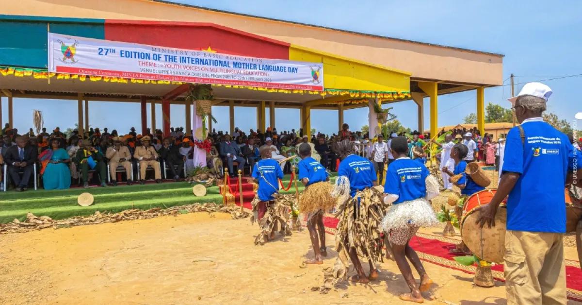 Journée de la langue maternelle : l’UNESCO s’associe au Cameroun pour