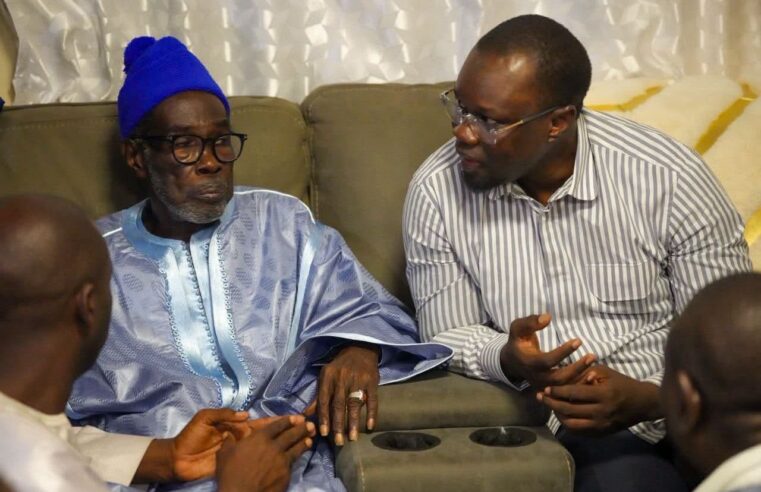 Condoléances de Ousmane Sonko pour le décès de Serigne Abdou Bakhi Mbacké